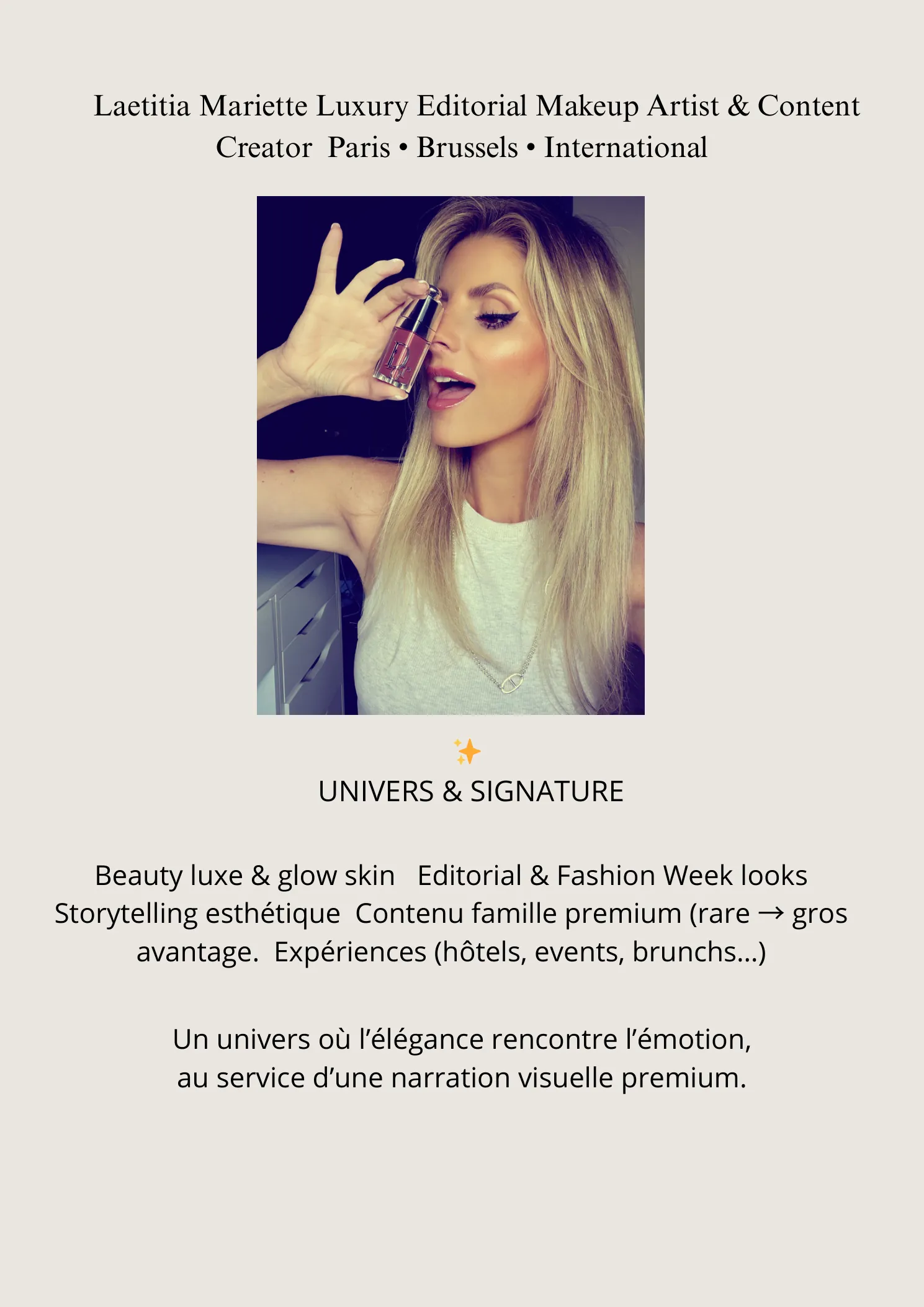Média kit Laetitia Mariette, page 2